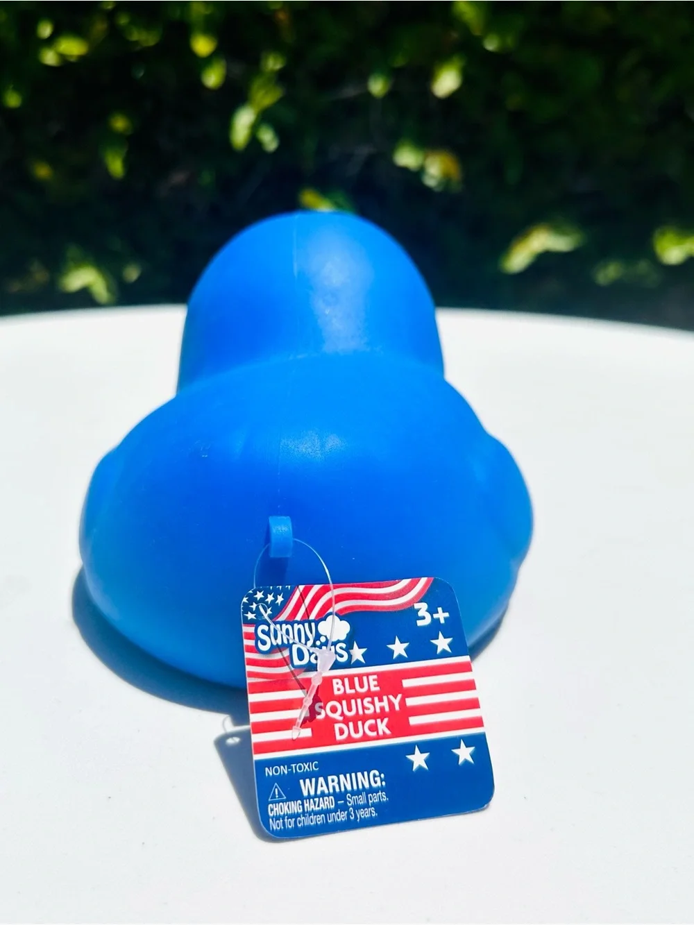 Viral Blue Squishy Duck Stress Toy Sensory Fidget Toy New With Tag